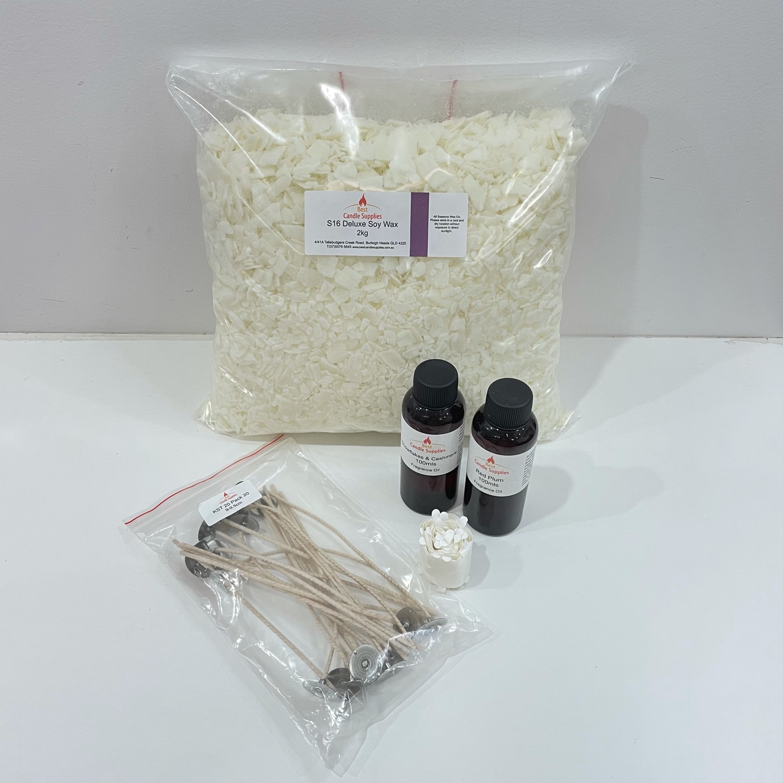 2KG SOY CANDLE KIT GREAT STARTER